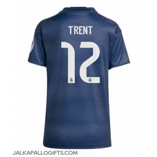 Real Madrid Alexander-Arnold #12 Vieraspaita Naiset 2025-26 Lyhythihainen